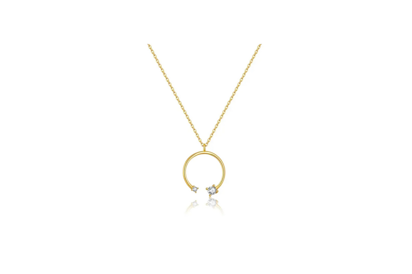 Open Circle Necklace