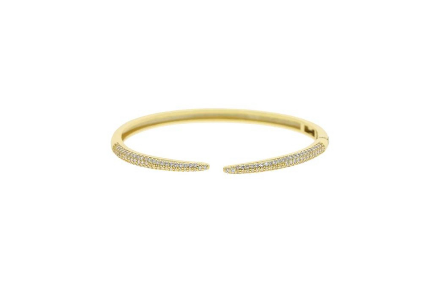 Pave Open Claw Bracelet